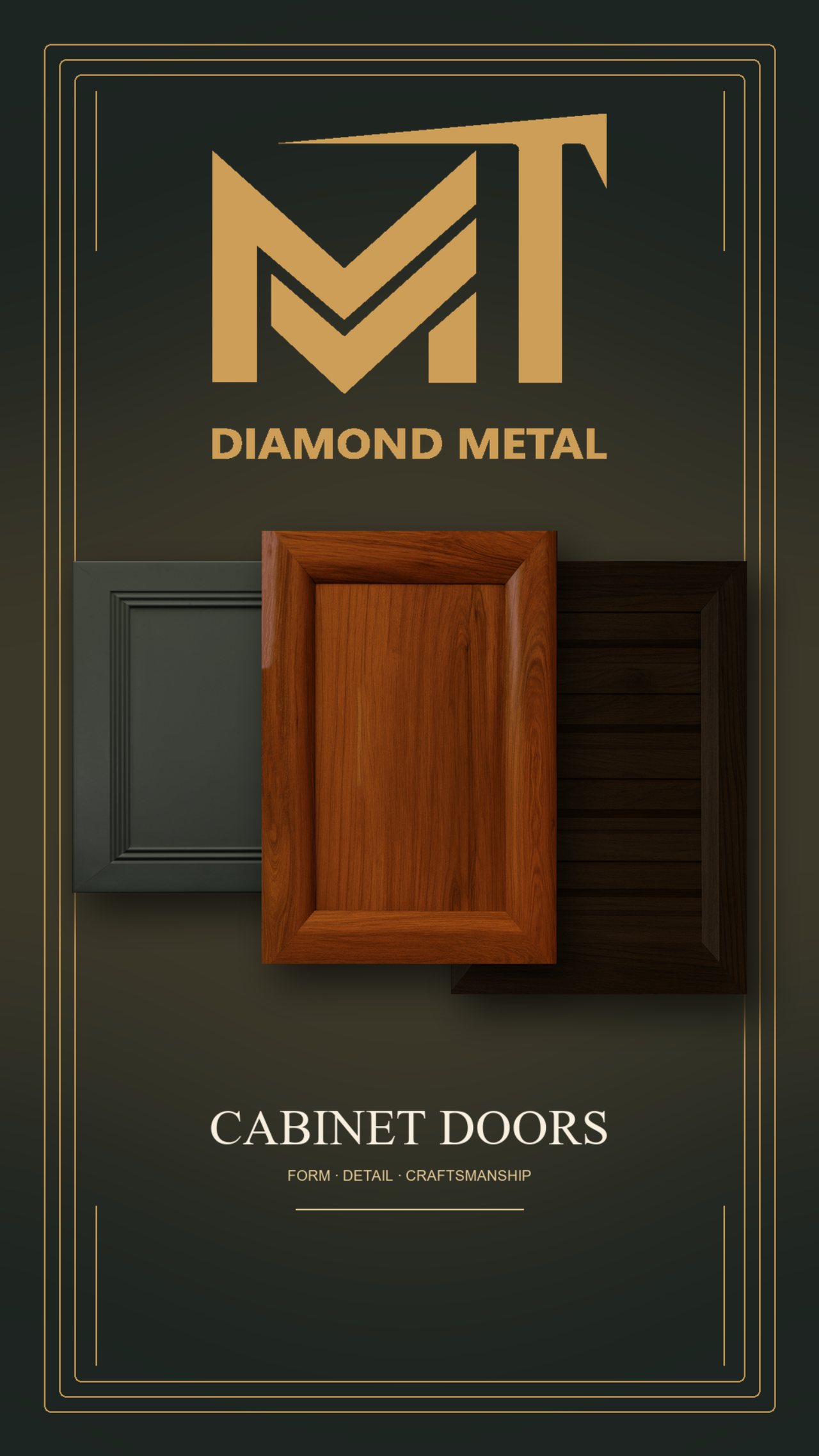 Diamond Metal — Catalogue System — Cabinet Doors · page 1