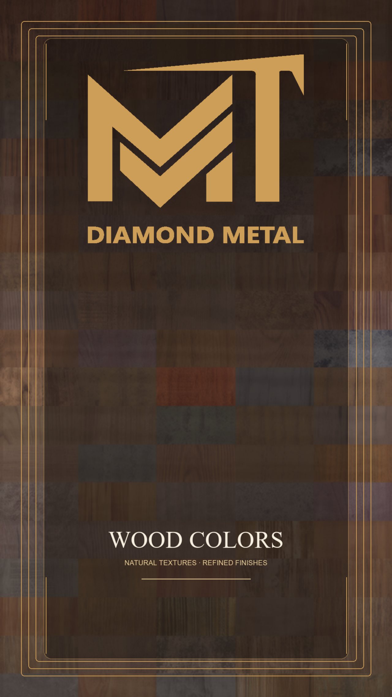 Diamond Metal — Catalogue System — Wood Colours · page 1